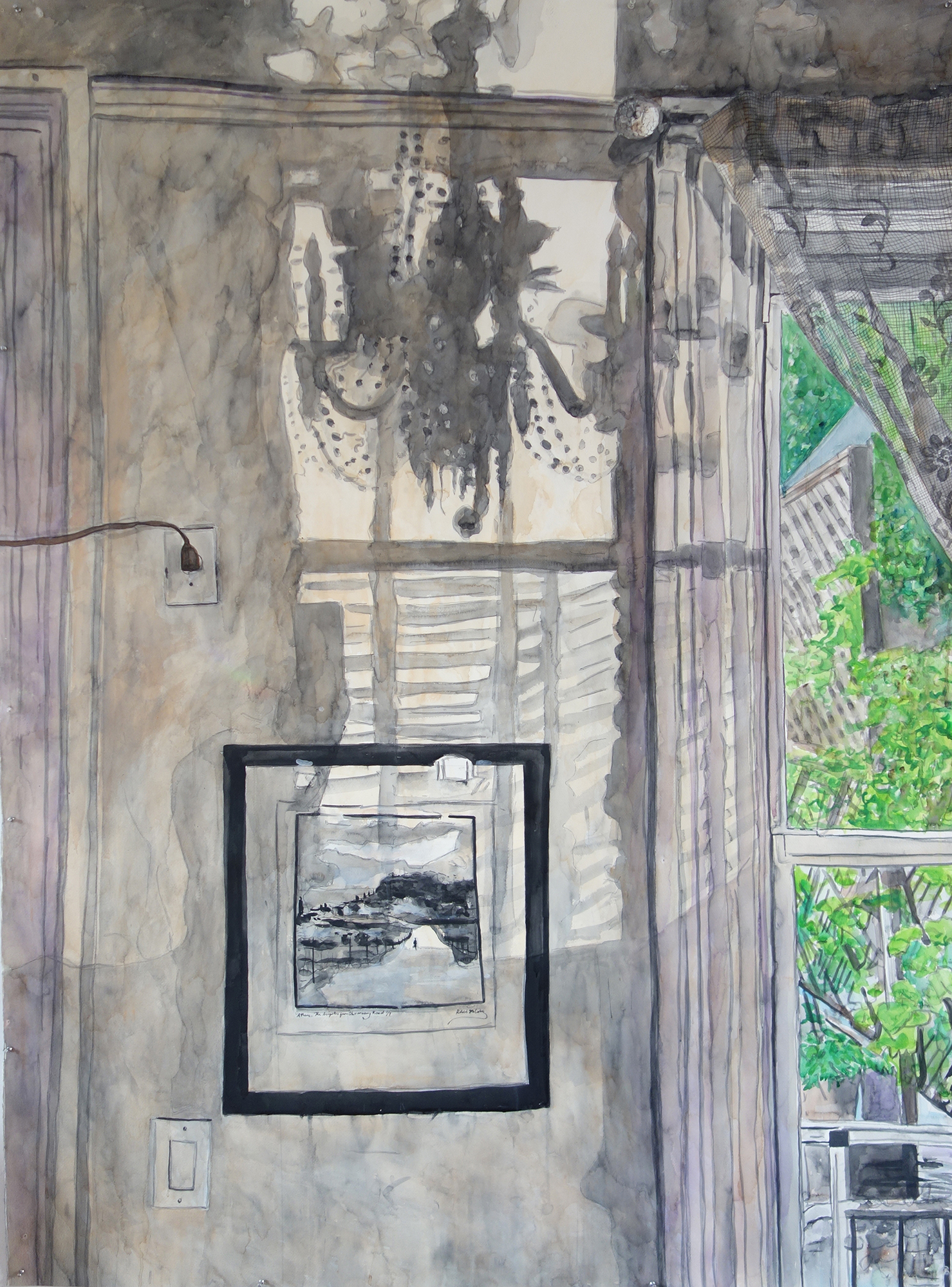 Inside Outside Quarantine Acropolis by Meridith McNeal